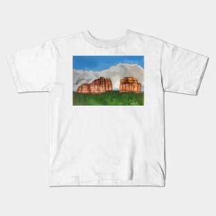 Red rock of Sedona Arizona Kids T-Shirt